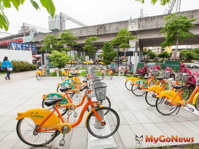新北市政府交通局表示，目前全市YouBike合計已有40站、1,100輛公共自行車提供服務。