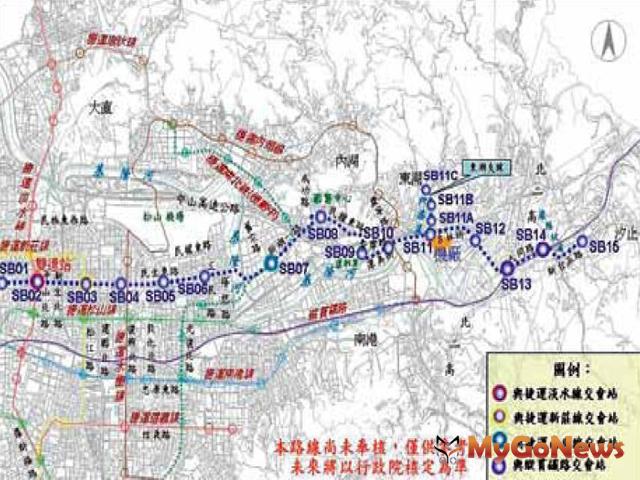 捷運民生汐止線延伸基隆百福社區的計畫正在「慢慢」執行中。