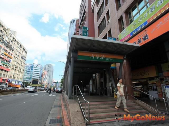 捷運中和線要往台北車站以北將在古亭站換車