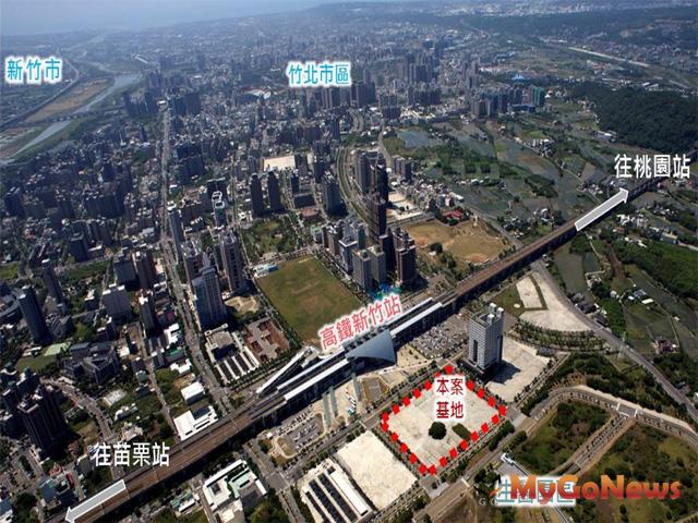 高鐵新竹車站特定區世興段2號停車場標租案下周一截止申請(圖：仲量聯行)