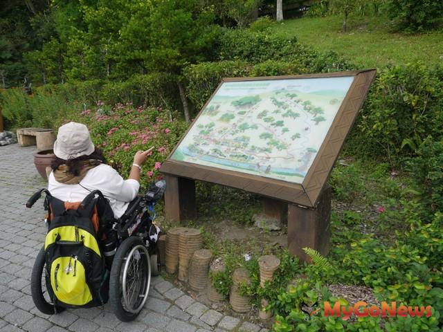 知本國家森林遊樂區無障礙遊覽路線(圖：內政部)